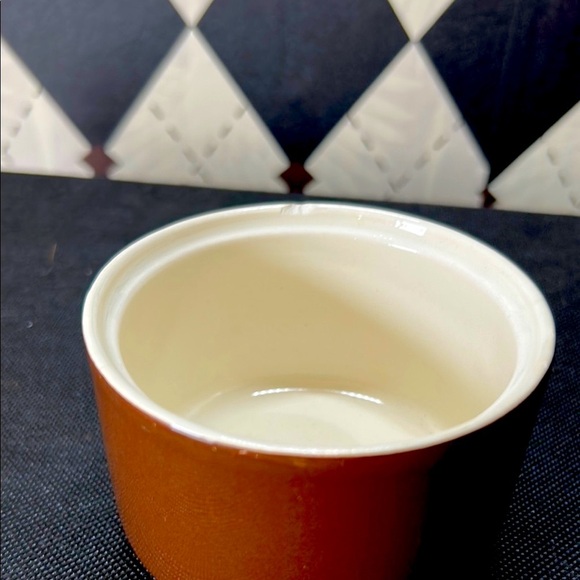 Vintage Chocolate Brown & Cream Coffee Pot Set – Mid-Century Modern Charm - Picture 6 of 6